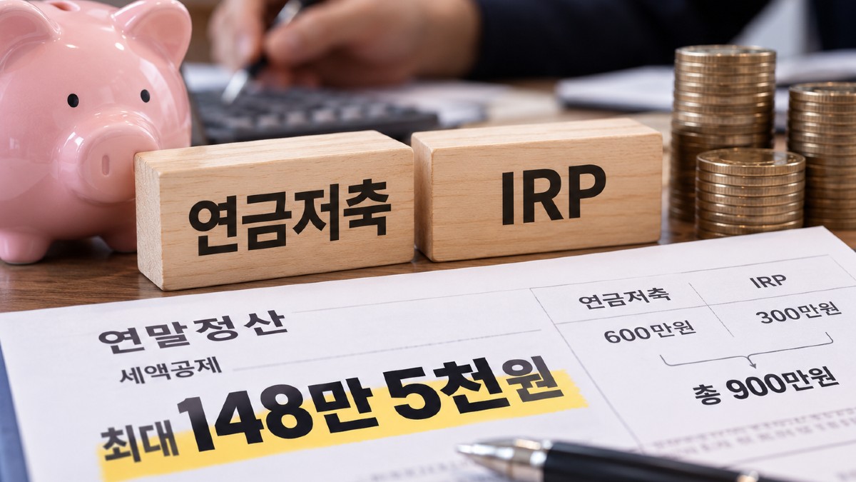 연금저축 소득공제 900만원 채우면 148만원 환급, 따져볼 것은?