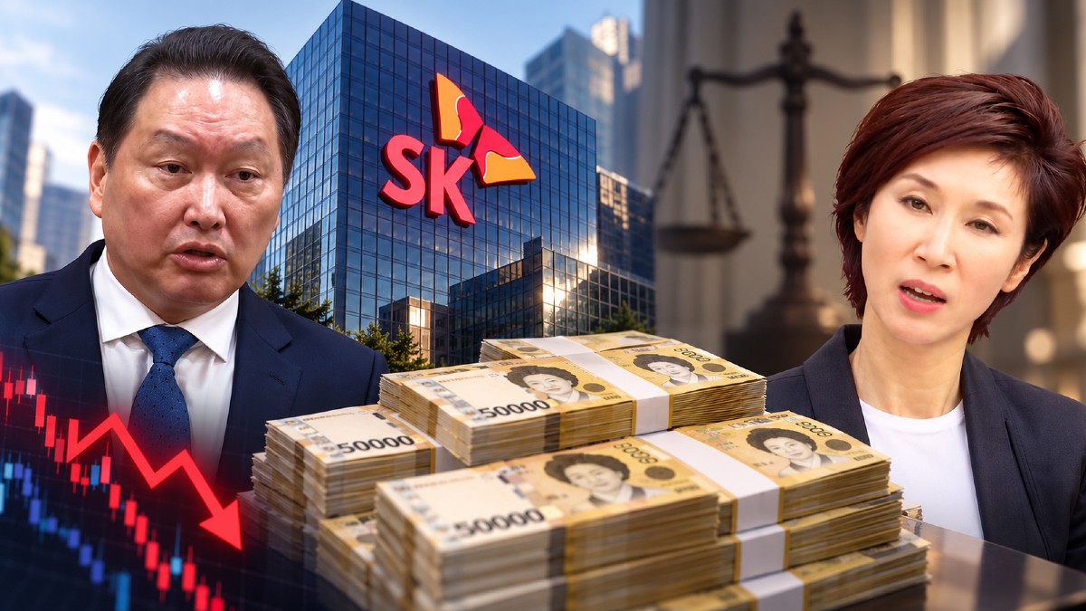 최태원 재산분할, SK㈜ 9440억원 확보 나선다…지배력 영향은